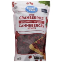 Dried cranberries