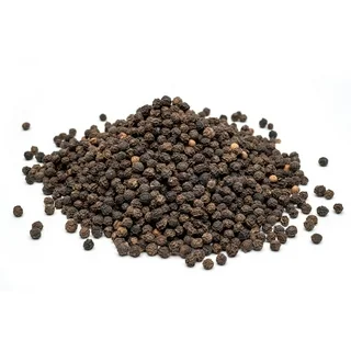 Black dried pepper